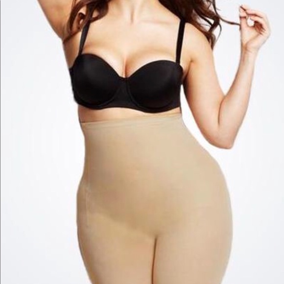 NWT Blk High waist shapewear shorts - Picture 4 of 8